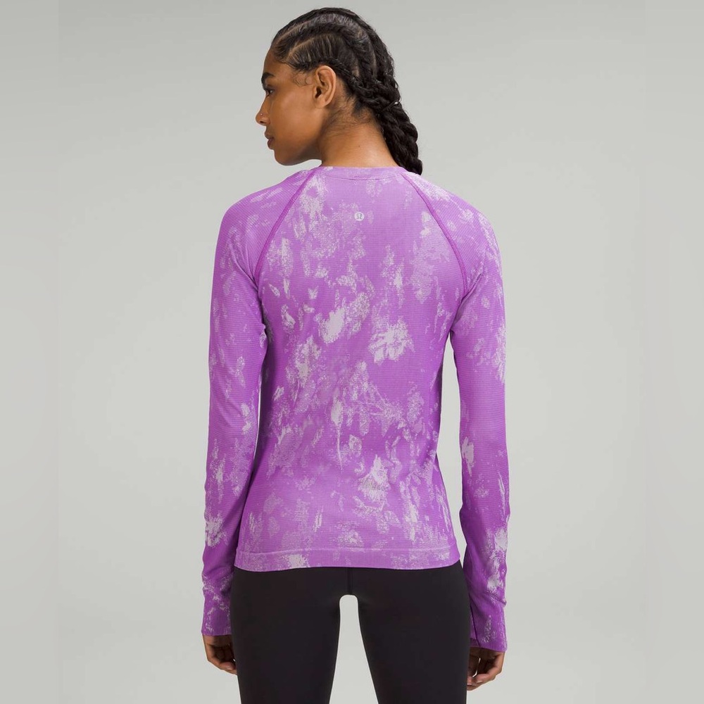 Lululemon Swiftly Tech Long Sleeve Shirt 2.0 *Race Length Size 6 - Picture 3 of 9